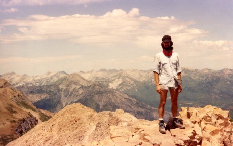 early Aug 1992, Mt Timpanogos summit